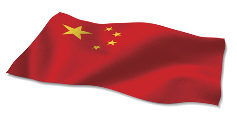 中国　旗　国　世界　アイコン - obrazy, fototapety, plakaty