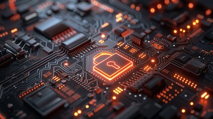 Obraz premium Investigate the critical role of cybersecurity in cloud computing