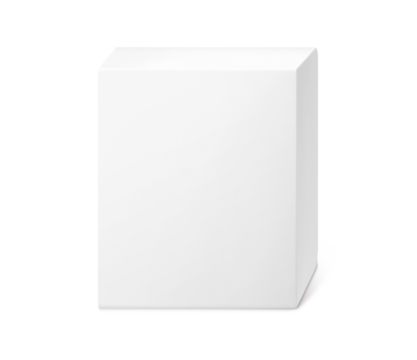 product packaging box empty box mockup PNG transparent