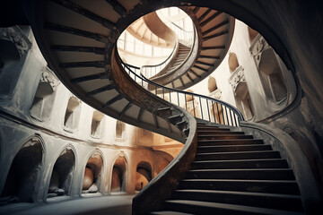Spiral staircase  - Powered by Adobe