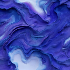 Obraz premium Surreal Violet Swirls: Abstract Fluid Art , marbling swirl