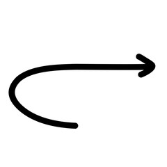hand drawn arrow