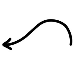 hand drawn arrow