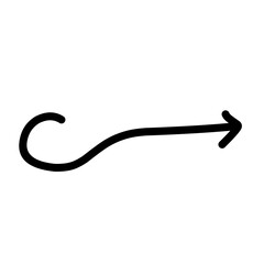 hand drawn arrow