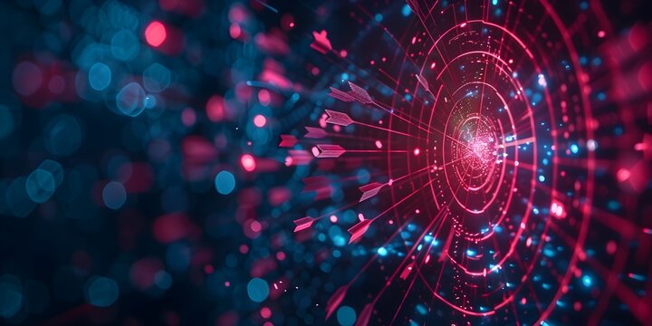 Targeted Convergence of Digital Networking and Intelligent Particle Visualization