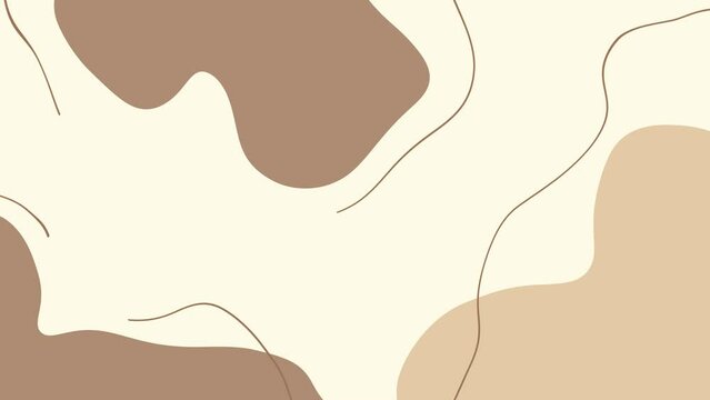 Hand drawn minimal Loop background animation. 4k video