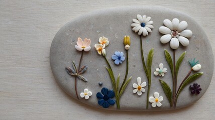 Pebble Art and stone sculpture