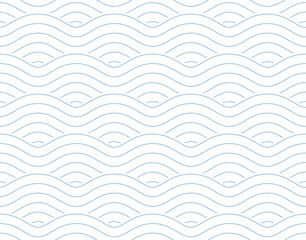 Seamless background with wave pattern