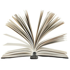 Picture of a book without background For use in designing a variety of graphic works