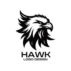 Hawk Vector Logo Design