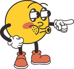 Emoji Retro Character