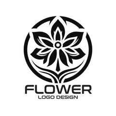 Flower Vector Logo Design