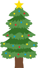 Christmas Tree Illustration
