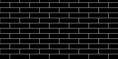 Black brick wall background. Brick wall background. Black or dark gray pattern grainy concrete wall stone texture background.	