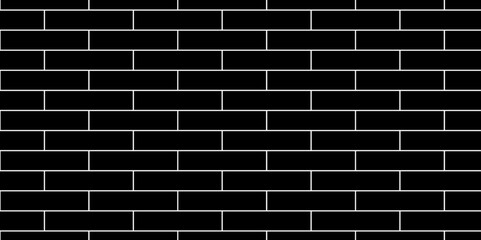 Black brick wall background. Brick wall background. Black or dark gray pattern grainy concrete wall stone texture background.	