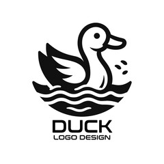 Duck Vector Logo Design