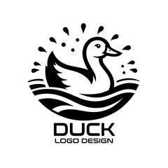 Duck Vector Logo Design
