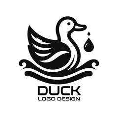 Duck Vector Logo Design