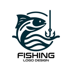 Fishing Vector Logo Design