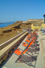 santorini fira city greece summer holidays resort