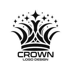 Crown Vector Logo Design