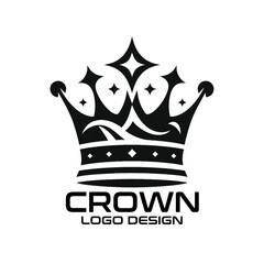 Crown Vector Logo Design