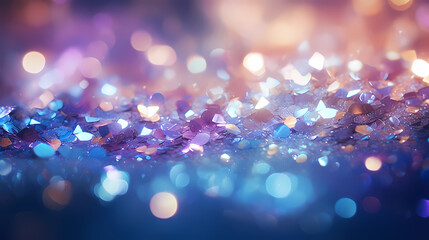 Abstract flash light background blurred bokeh