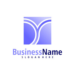 Letter Y logo design vector. Creative Initial Y logo concepts template