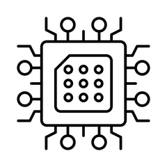 Naklejka premium Hardware icon 