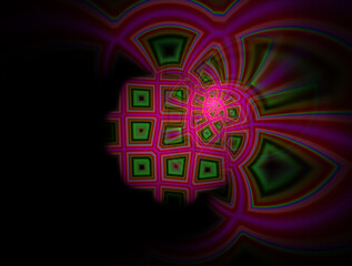 Imaginatory fractal abstract background Image