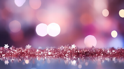 Fototapeta na wymiar Beautiful festive background image sparkling