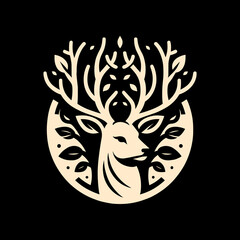 Deer logo: Represents grace, agility, and gentleness, embodying a serene and natural brand identity.