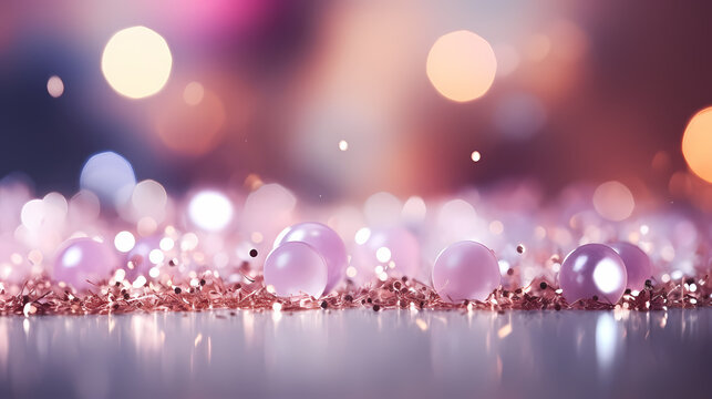 Beautiful festive background image sparkling