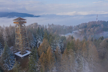 Góra Malnik, wieża widokowa © Maciej G. Szling