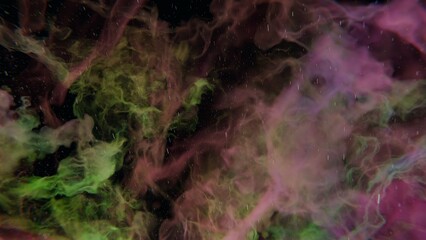 space nebulas and stars gracefully traverse the universe in a stunning celestial display
