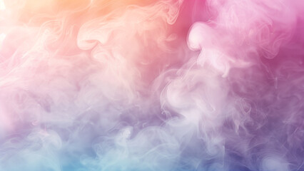 Pastel Dreams: A Smoky Abstract Background