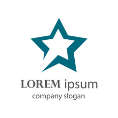 successful victory star logo design