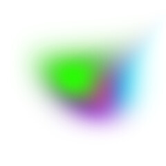 Transparent gradient blur shape