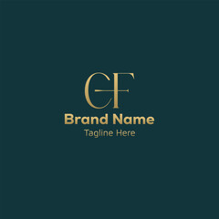 initial based creative CF logo