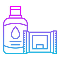 Makeup remover Icon