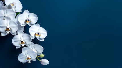 orchid, simple background