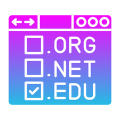 Domain registration Icon