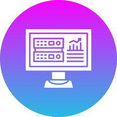Obraz premium Data analysis Icon