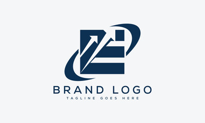 letter E logo design vector template design for brand.