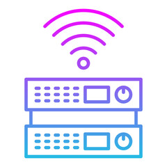 Wifi server Icon