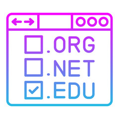 Domain registration Icon