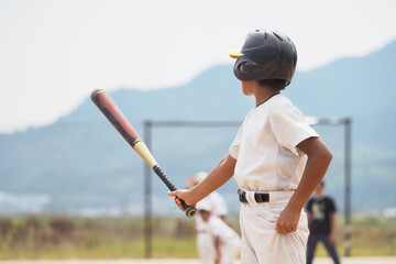少年野球の左打者