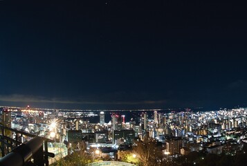 神戸　夜景　ビーナスブリッジ

