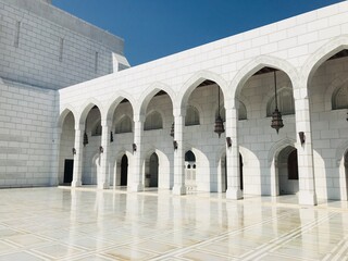 Fototapeta na wymiar Mohamed Al-Amin Mosque, Muscat, Oman
