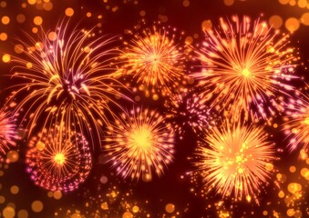 打ち上げ花火が上がるイメージ